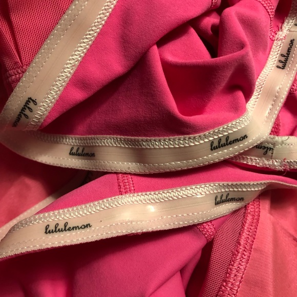 NWT Lululemon 6 Pace Setter Skirt RARE Pinkalicious Hot Pink Rear Pleats - Picture 11 of 15